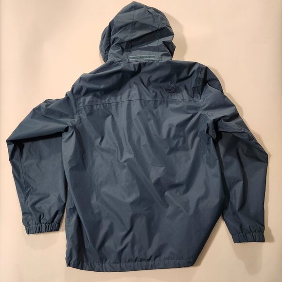Vintage The North Face Resolve 2 Men’s L/G Rain Jacket — Mallard Blue - Picture 10 of 10